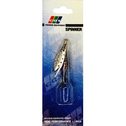 Блешня для риби, обертова, EOS S0027D, вага 6г, колір GS432003-6